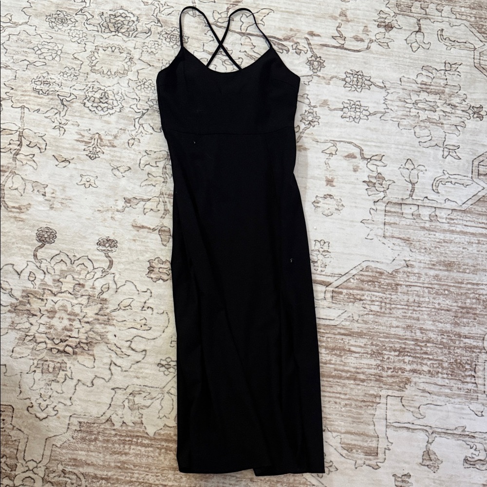 Zara Black Strap Dress